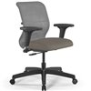 ErgoLife Sit 8 M4-9 (B02) - X2+Bahama серый/песочный, пластик, с подлокотниками фото 9