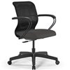 ErgoLife Sit 8 M4-9 (B02) - X2+Bahama черный/темно-серый, пластик, с подлокотниками фото 1