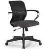 ErgoLife Sit 8 M4-9 (B02) - X2+Bahama черный/темно-серый, пластик, с подлокотниками фото 3