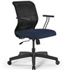 ErgoLife Sit 8 M4-9 (B02) - X2+Bahama черный/синий, пластик, с подлокотниками фото 7