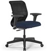 ErgoLife Sit 8 M4-9 (B02) - X2+Bahama черный/синий, пластик, с подлокотниками фото 9