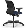 ErgoLife Sit 8 M4-9 (B02) - X2+Bahama черный/синий, пластик, с подлокотниками фото 10