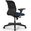 ErgoLife Sit 8 M4-9 (B02) - X2+Bahama черный/синий, пластик, с подлокотниками фото 12