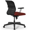 ErgoLife Sit 8 M4-9 (B02) - X2+Bahama черный/красный, пластик, с подлокотниками фото 8