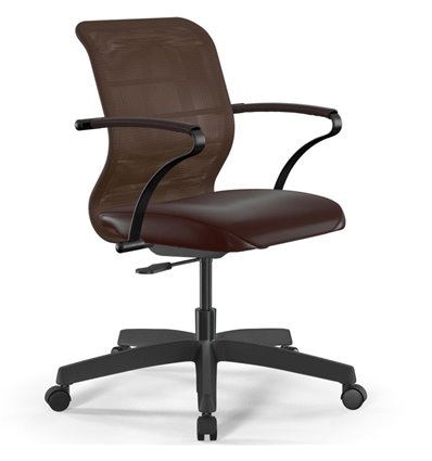 ErgoLife Sit 8 M4-9 (B02) - X2+Extra темно-коричневый, пластик, с подлокотниками