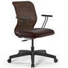 ErgoLife Sit 8 M4-9 (B02) - X2+Extra темно-коричневый, пластик, с подлокотниками фото 5