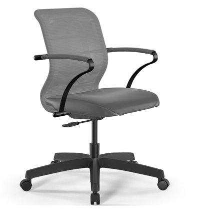 ErgoLife Sit 8 M4-9 (B02) - X2+Extra серый, пластик, с подлокотниками