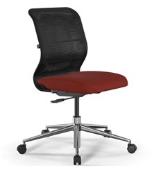 ErgoLife Sit 8 M4-9 (B23) - X2+Bahama черный/красный, хром, без подлокотников