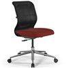 ErgoLife Sit 8 M4-9 (B23) - X2+Bahama черный/красный, хром, без подлокотников фото 1