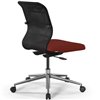 ErgoLife Sit 8 M4-9 (B23) - X2+Bahama черный/красный, хром, без подлокотников фото 2