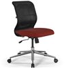ErgoLife Sit 8 M4-9 (B23) - X2+Bahama черный/красный, хром, без подлокотников фото 3