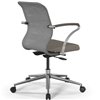 ErgoLife Sit 8 M4-9 (B23) - X2+Bahama серый/песочный, хром, с подлокотниками фото 2