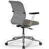 ErgoLife Sit 8 M4-9 (B23) - X2+Bahama серый/песочный, хром, с подлокотниками фото 6