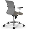 ErgoLife Sit 8 M4-9 (B23) - X2+Bahama серый/песочный, хром, с подлокотниками фото 8