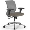 ErgoLife Sit 8 M4-9 (B23) - X2+Bahama серый/песочный, хром, с подлокотниками фото 11