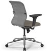 ErgoLife Sit 8 M4-9 (B23) - X2+Bahama серый/песочный, хром, с подлокотниками фото 12