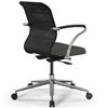 ErgoLife Sit 8 M4-9 (B23) - X2+Bahama черный/темно-серый, хром, с подлокотниками фото 2