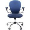Кресло CHAIRMAN 686/V398-87/V398-85 для оператора, ткань, цвет голубой/синий фото 2