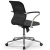 ErgoLife Sit 8 M4-9 (B23) - X2+Bahama черный/темно-серый, хром, с подлокотниками фото 4