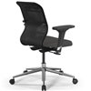 ErgoLife Sit 8 M4-9 (B23) - X2+Bahama черный/темно-серый, хром, с подлокотниками фото 10