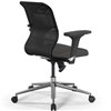 ErgoLife Sit 8 M4-9 (B23) - X2+Bahama черный/темно-серый, хром, с подлокотниками фото 12