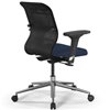ErgoLife Sit 8 M4-9 (B23) - X2+Bahama черный/синий, хром, с подлокотниками фото 10