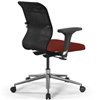 ErgoLife Sit 8 M4-9 (B23) - X2+Bahama черный/красный, хром, с подлокотниками фото 10