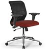 ErgoLife Sit 8 M4-9 (B23) - X2+Bahama черный/красный, хром, с подлокотниками фото 11
