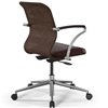 ErgoLife Sit 8 M4-9 (B23) - X2+Extra темно-коричневый, хром, с подлокотниками фото 2