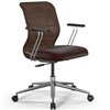 ErgoLife Sit 8 M4-9 (B23) - X2+Extra темно-коричневый, хром, с подлокотниками фото 5