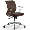 ErgoLife Sit 8 M4-9 (B23) - X2+Extra темно-коричневый, хром, с подлокотниками фото 7