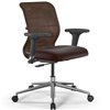 ErgoLife Sit 8 M4-9 (B23) - X2+Extra темно-коричневый, хром, с подлокотниками фото 9
