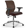 ErgoLife Sit 8 M4-9 (B23) - X2+Extra темно-коричневый, хром, с подлокотниками фото 11