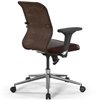 ErgoLife Sit 8 M4-9 (B23) - X2+Extra темно-коричневый, хром, с подлокотниками фото 12