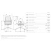 ErgoLife Sit 8 M4-9 (B23) - X2+Extra темно-коричневый, хром, с подлокотниками фото 15