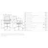 ErgoLife Sit 8 M4-9 (B23) - X2+Extra темно-коричневый, хром, с подлокотниками фото 13