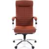 Кресло CHAIRMAN 480/brown для руководителя, экокожа, цвет коричневый фото 2