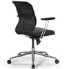 ErgoLife Sit 8 M4-9 (B23) - X2+Extra черный, хром, с подлокотниками фото 8