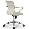 ErgoLife Sit 8 M4-9 (B23) - X2+Extra молочный, хром, с подлокотниками фото 4