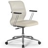 ErgoLife Sit 8 M4-9 (B23) - X2+Extra молочный, хром, с подлокотниками фото 5