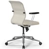 ErgoLife Sit 8 M4-9 (B23) - X2+Extra молочный, хром, с подлокотниками фото 8