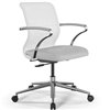 ErgoLife Sit 8 M4-9 (B23) - X2+Extra белый, хром, с подлокотниками фото 1