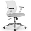 ErgoLife Sit 8 M4-9 (B23) - X2+Extra белый, хром, с подлокотниками фото 7