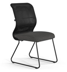 Кресло эргономичное ErgoLife Sit 8 M4-9 (F57) - X2+Bahama черный/темно-серый, основание черное, без подлокотников фото 1