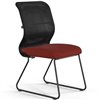 ErgoLife Sit 8 M4-9 (F57) - X2+Bahama черный/красный, основание черное, без подлокотников фото 1