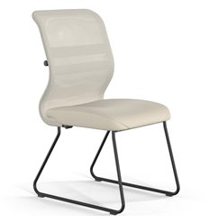 Кресло эргономичное ErgoLife Sit 8 M4-9 (F57) - X2+Extra молочный, основание черное, без подлокотников фото 1
