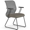 ErgoLife Sit 8 M4-9 (F57) - X2+Bahama серый/песочный, основание черное, с подлокотниками фото 3