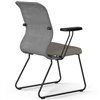ErgoLife Sit 8 M4-9 (F57) - X2+Bahama серый/песочный, основание черное, с подлокотниками фото 4