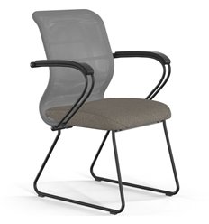 ErgoLife Sit 8 M4-9 (F57) - X2+Bahama серый/песочный, основание черное, с подлокотниками