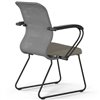 ErgoLife Sit 8 M4-9 (F57) - X2+Bahama серый/песочный, основание черное, с подлокотниками фото 2